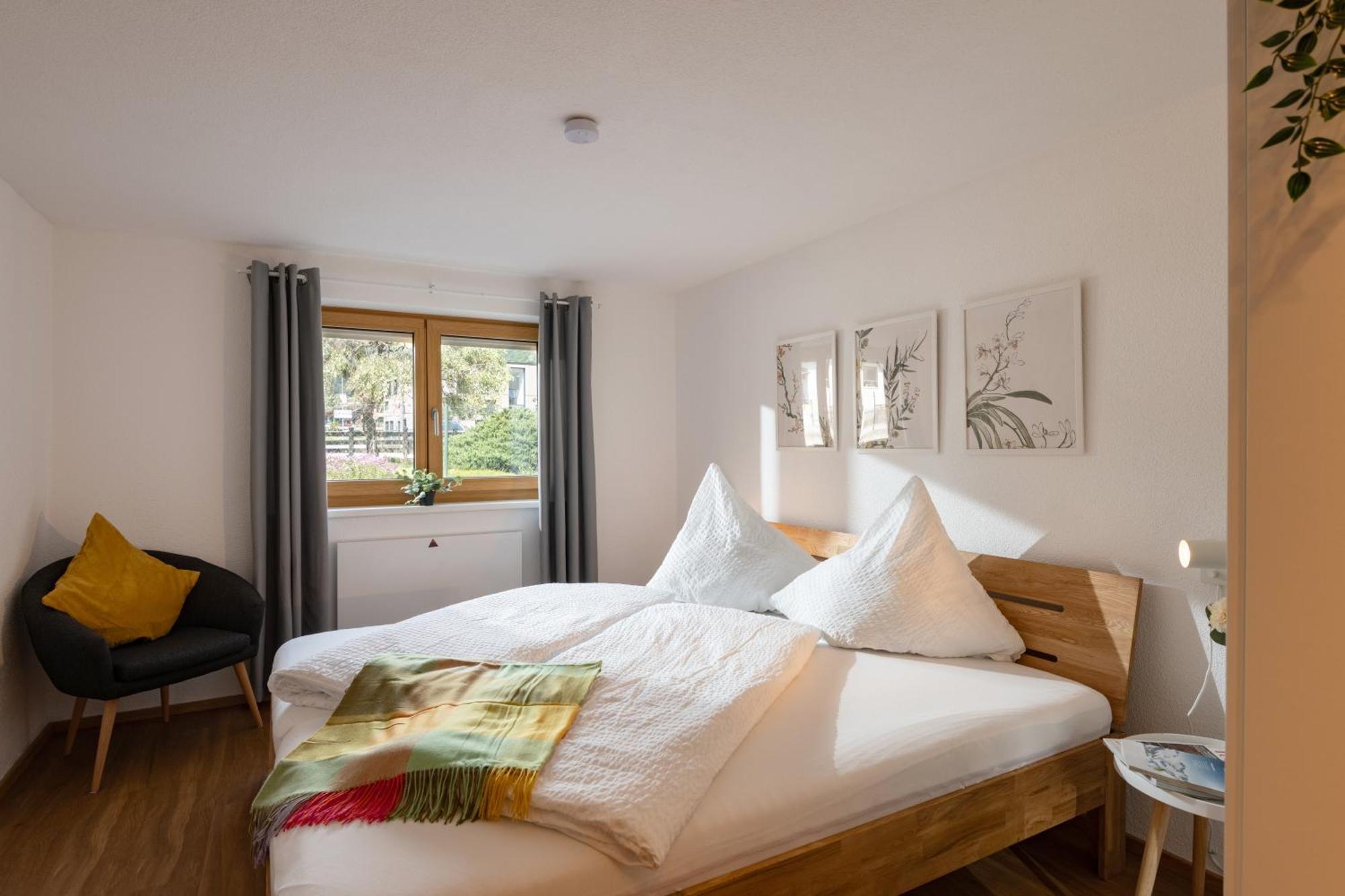 Modernes Apartment - 3 Schlafzimmer - 2 Kostenlose Parkplaetze Fuegen Luaran gambar